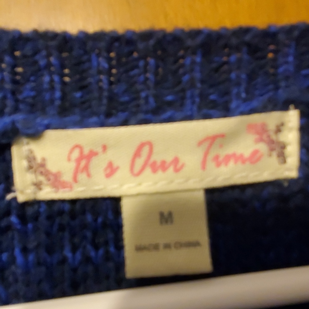 Blue Sweater - Picture 2 of 2